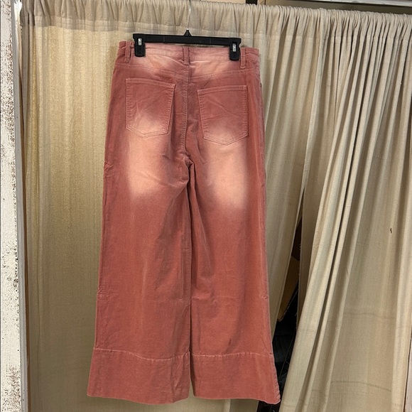 Rose Baby Corduroy Wide Leg  Pants - Easel - Picture 2 of 4